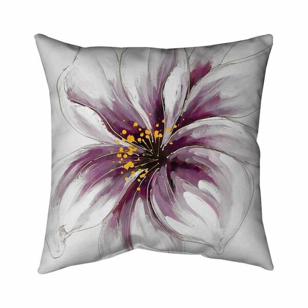 Fondo 20 x 20 in. Purple Orchid-Double Sided Print Indoor Pillow FO2791825